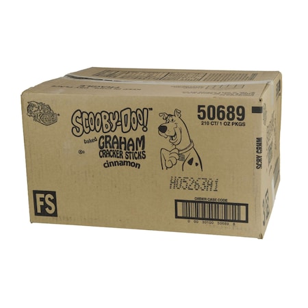 Keebler Keebler Scooby Doo Cinnamon Graham Cracker Sticks 1 oz., PK210 3010050689